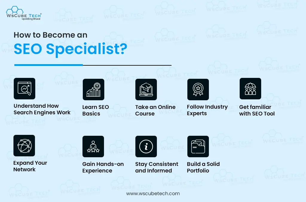 how to become an seo specialist?