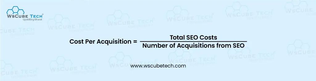 Cost per acquisition